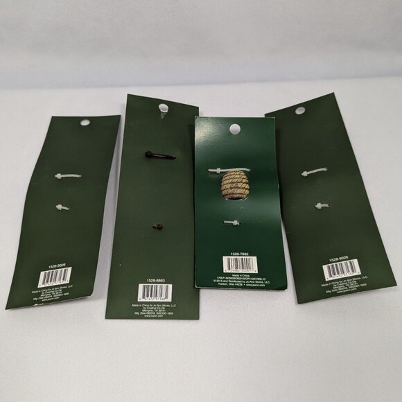 Bloom Room Littles Gnome Lot of 4 Pic Accessories JoAnn Fabrics Midwest Designs - Picture 2 of 6